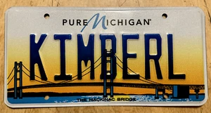 BUNTES GRAFISCHES SCHMINK-KENNZEICHEN " KIMBERL " KIMBERLY KIM KIM'S KIMBER - Bild 1 von 1