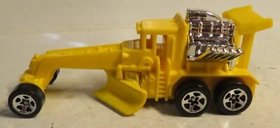 HOT WHEELS EARTH MOVER CASTED 1996 STREET CLEAVER MAYLAYSIA construcción amarillo Foto 1 de 4