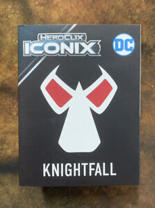 DC Heroclix Iconix: Knightfall SEALED Batman Bane Azrael NEW 2023