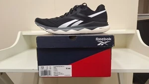 Men Reebok Floatride Run Fast 2.0 Running Shoes Size 13 Black Sneakers NEW - Picture 1 of 8