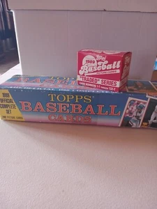 1989 Topps Baseball Cards Complete Set with Topps “ Traded “ Griffey JR. Rookie - Picture 1 of 1