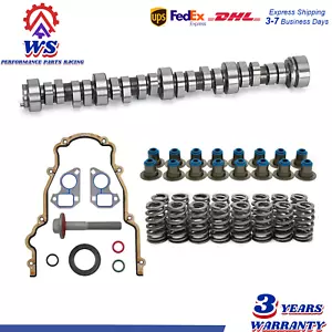 NON AFM Stage 4 LS Truck Camshaft Kit Gasket For Chevy GM 4.8 5.3 6.0 6.2L 99-13 - Bild 1 von 7