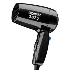Conair Compact Hair Dryer 1875 Watt Dual Voltage Folding Handle Lightweight - Picture 1 of 2