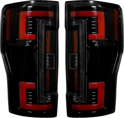 Nuevas luces traseras Recon OLED para Ford Superduty F250/350/450/550 17-19 (264299BK) Foto 1 de 4