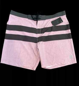 NWT Hurley Men Board Shorts Sz-38 Light Purple Stretch and Comfort Casual 20" - Picture 1 of 6