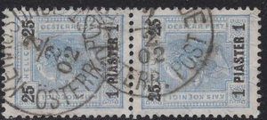 1901 Austria Levant Mi#41 Turkey CD:KERASSUNDE 2.2.1902 used VF - Picture 1 of 3