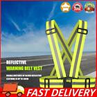 Reflective Straps Vest Protective Clothing for Traffic Night Work Running Cycing