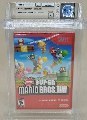 New Super Mario Bros. Wii (Wii, 2009) Brand new, sealed in package - Image 1 of 4