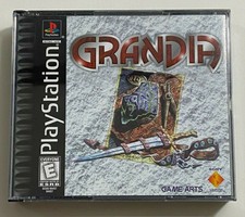 BLACK LABEL ORIGINAL AUTHENTIC PLAYSTATION PS1 GAME GRANDIA