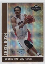 2008-09 Topps Co-Signers Bronze Hyper /50 Chris Bosh #4 HOF