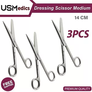 Surgery Medical Surgical Operating Dissection Dissecting Scissors 3 Pieces NEW - Picture 1 of 5