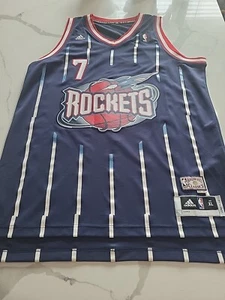 Houston Rockets Jeremy Lin Retro Sewn Adidas Jersey Size Adult XL - Picture 1 of 6