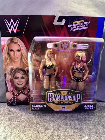 WWE Charlotte Flair vs Alexa Bliss Championship Showdown 2-Pack Cover