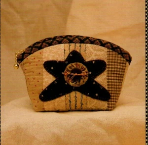 Modello borsa a stella Twinkle cottage primitivo arte popolare country - Foto 1 di 2