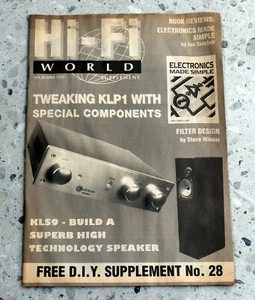 Hi-Fi WORLD Hi-Fi Supplement vintage Audio Hi-Fi magazine NO 28 APRIL 1997 - Picture 1 of 3
