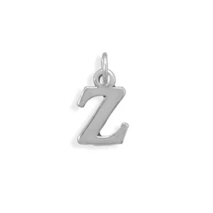 Dije alfabeto letra Z plata de ley - hecho en EE. UU. - Imagen 1 de 1