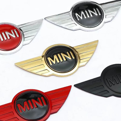 Mini Cooper S One Boot Bonnet Metal Badge Emblem R50 R52 R53 R55 R56 R57 R58 R60 • 6.81€