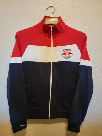 Mitchell & Ness Red Bull New York Track Jacket Size Large Cover