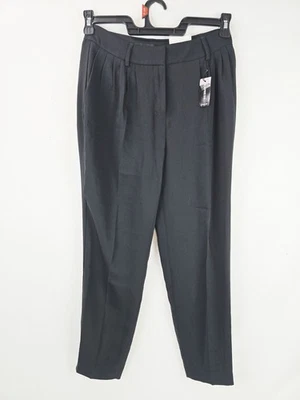 Nuevo con etiquetas Pantalones de vestir Express para mujer tiro alto al tobillo Pantalones de trabajo negros talla O Foto 1 de 4