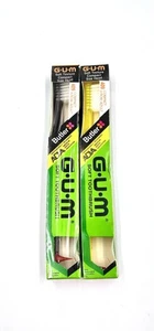 2 Cepillos de Dientes Vintage Butler G-U-M Cabezal Compacto Cerdas Suaves 409 Nuevo Sellado - Imagen 1 de 2