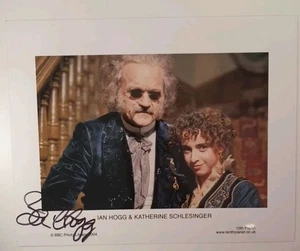 Autograph Photo Doctor Who Ian Hogg and Katherine Schlesinger hand signed 10x8 - Picture 1 of 3