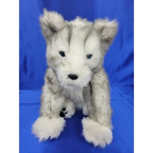 WowWee Alive Husky 14" Pup Wolf Dog Interactive Electronic Plush Toy 2008 Works - Picture 1 of 8