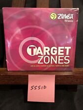 Zumba Fitness Target Zones 3 Workout Exercise DVD Set Full Body Abs Glutes!