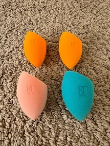 4 x Real Techniques Schwämme - Wunderteint/Airblend/Pulverschwamm - NEU - Bild 1 von 3