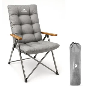 Silla de Camping Voyager Luxury - Capacidad 150 Kg, Plegable, Duradera, Fácil Configuración - Imagen 1 de 22