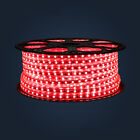 110V 33ft SMD5050 Red Tape LED Strip Light for Home Park Xmas Decor - USA