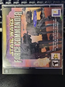Star Wars Force Commander PC / 2 Discos / Windows 95/98 / Cubierta Frontal agrietada - Imagen 1 de 2