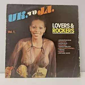 Various - UK. To JA. - Lovers & Rockers Vol.1 Vinyl SGL-101 England Solid Groove - Picture 1 of 7