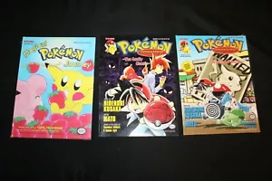 Pokemon adventures & journey Lot of three magazine with stickers - Picture 1 of 1