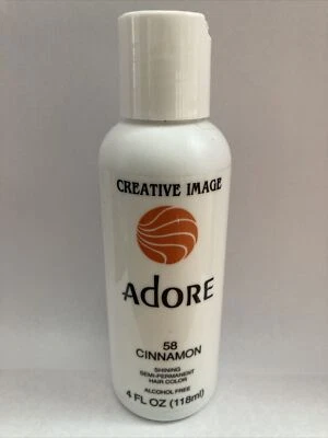 5 Adore by Creative Image Tinte de Cabello Semi Permanente Color 118 ml, # 58 CINNAMON Foto 1 de 2