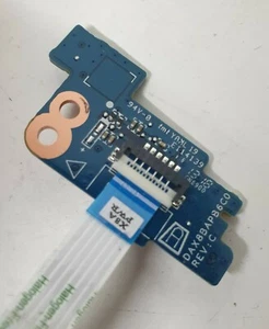 Genuine HP ProBook 430 G5 Power Button Board + Cable DAX8BAPB6C0 - Picture 1 of 2