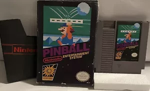 Pinball (Nintendo Entertainment System, NES) SCATOLA & GIOCO | AUTENTICO!!! M860 - Foto 1 di 12