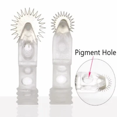 Aghi Microblading Colorazione Rapida Rullo Perni PMU Fobbia Ombreggiante Sopracciglia Lame - Immagine 1 di 4