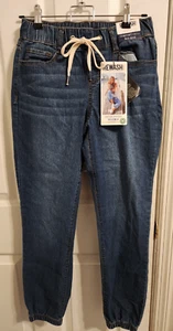 Pantalones de chándal de mezclilla para mujer Rewash Juniors cómodos elásticos tiro medio XS NUEVOS CON ETIQUETAS - Imagen 1 de 7