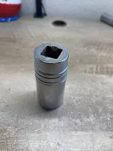 Snap-On Vintage LS362, 1-1/8", 3/4" Drive, 6-Point SAE, Flank Dr, Deep Socket - Picture 1 of 2