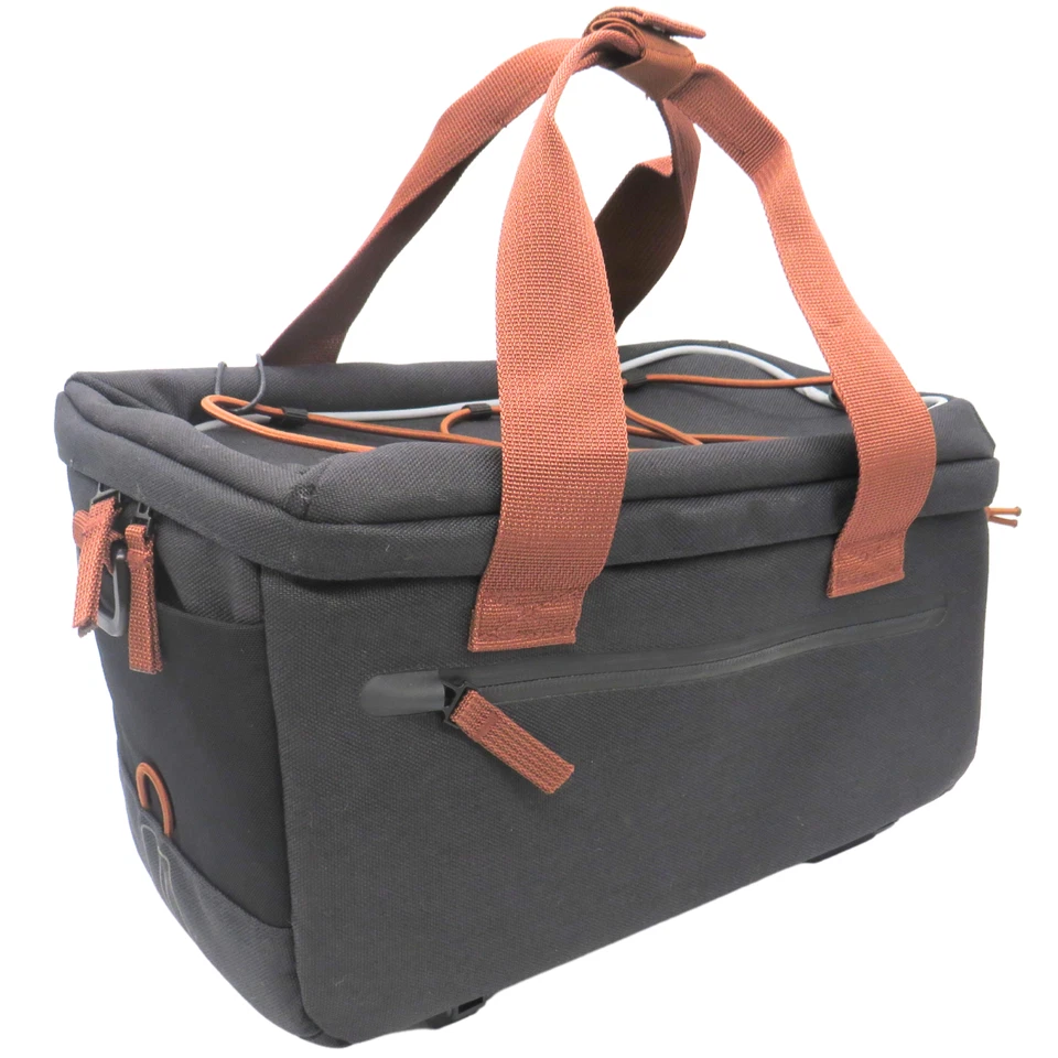 XLC Bolsa de Rack BA-W30 Bolsa de Baúl Rack 7L Tapa Enrollable/Zip Ciclismo Sistema XLC Portador -H Foto 1 de 4