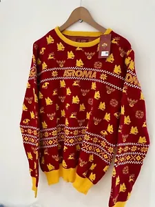 Maglione natalizio AS Roma - XXL, prodotto ufficiale Club, nuovo con etichetta, Italia - Foto 1 di 6