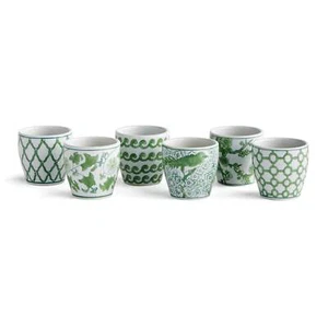 Imperial Mini Flower Planter Pots, Set Of 6 - Picture 1 of 1