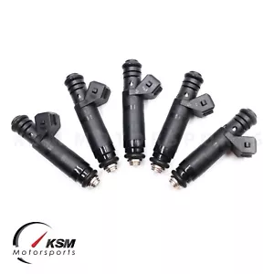 5 x 630cc Fuel Injectors for Siemens Deka 60lb EV1 fit Audi VW RS2 S2 Volvo e85 - Picture 1 of 19