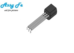 BC171B TRANSISTOR TO-92 ( BC 171B MARKED) Si NPN 0.3W: 45V TO92 - Bild 1 von 1