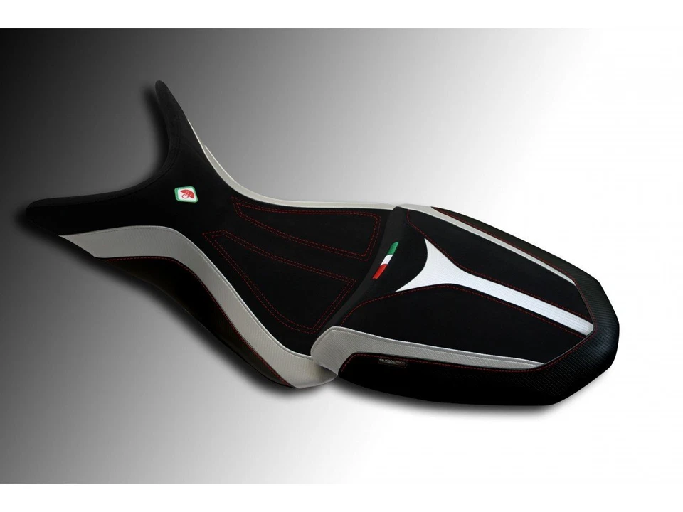 Funda Asiento Confort Negro Blanco Ducabike Ducati Multistrada 1200 2010 > 2017 10DW Foto 1 de 1