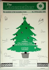 The Lacemaker Magazine December 1997 MBox3355/F No.39. Lacemaker circle. - Bild 1 von 1