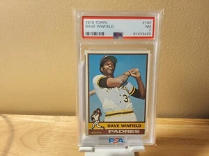 1976 Topps - #160 Dave Winfield PSA 7 - Picture 1 of 2