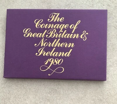 1980 Royal Mint UK & NI  Proof 6 Coin Set - Image 1 of 4