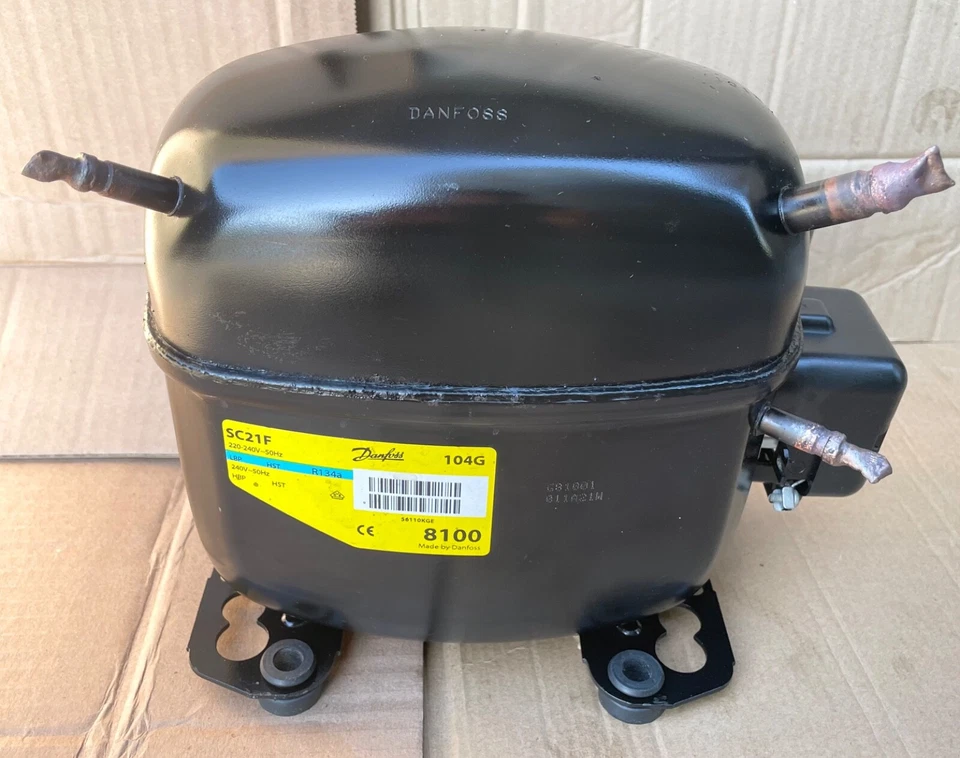 Danfoss Kompressor SC21F R134a 220-240V~50Hz 3/4 PS  - Bild 1 von 4