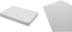(30) Blu-ray PS3 Case Bin Divider Cards - 5-1/2"x7-3/4" - White HEAVY DUTY 30mil - Imagen 1 de 2